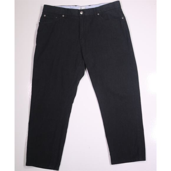 Peter Millar Black Mountainside Flannel 5 Pocket Pants Trousers 36x26 - Picture 2 of 7